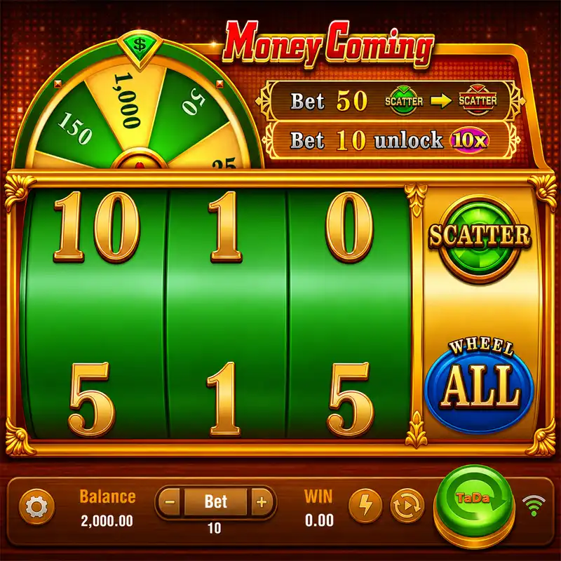 Money Coming Screen